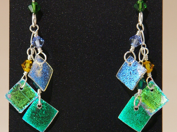 Colour on sale changing earrings