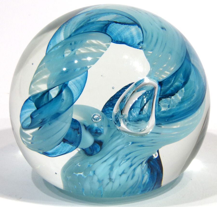 Art Glass PAPERWEIGHT from Kela's...a glass gallery on Kauai