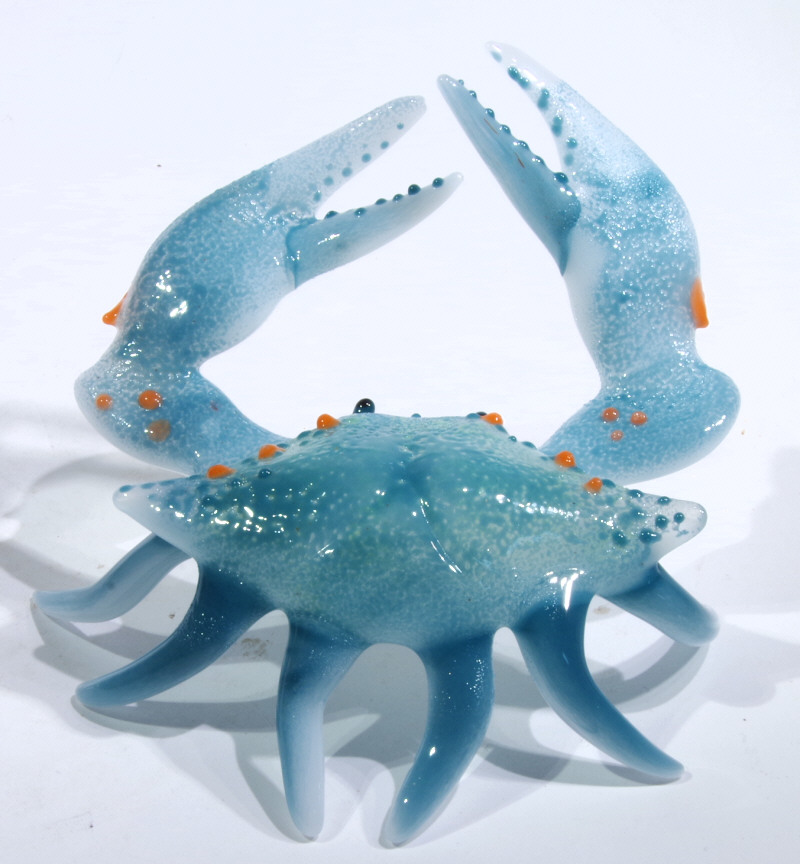 Art Glass crab from Kela's...a glass gallery on Kauai