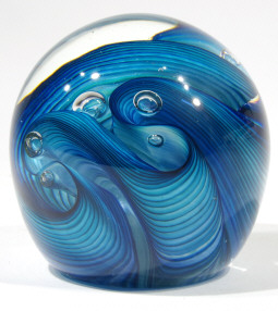 Art glass paper weights - glass art from Kela's Gallery