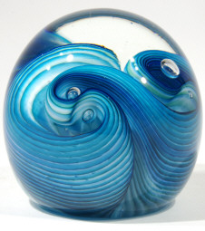 Art glass paper weights - glass art from Kela's Gallery