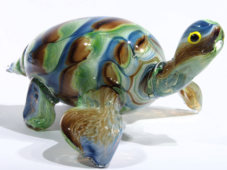 Art Glass Sea Turtle from Kela's...a glass gallery on Kauaii