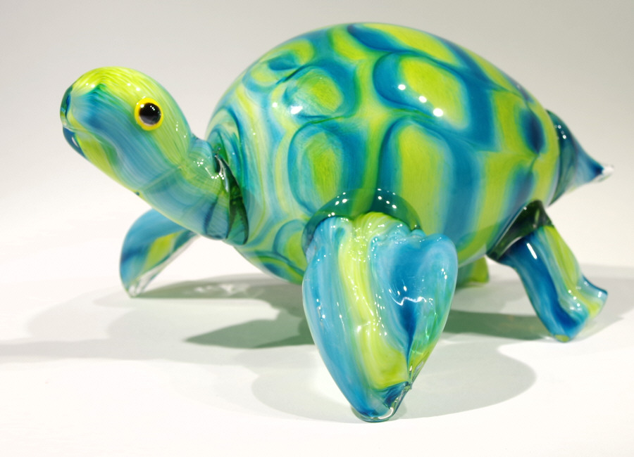 Art Glass Sea Turtle from Kela's...a glass gallery on Kauaii