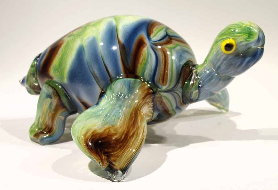 Art Glass Sea Turtle from Kela's...a glass gallery on Kauaii