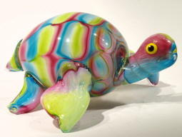 Art glass fish - glass art from Kela's Gallery