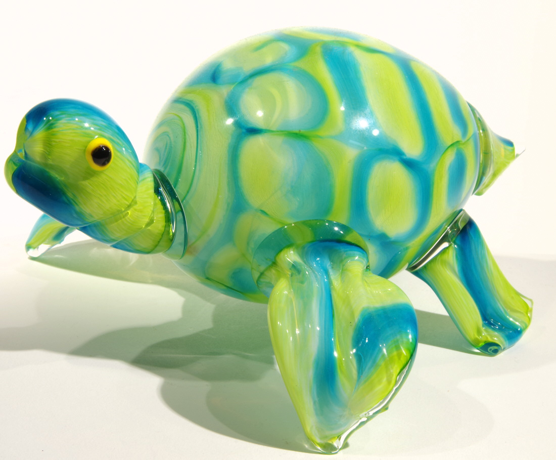 Art Glass Sea Turtle from Kela's...a glass gallery on Kauaii