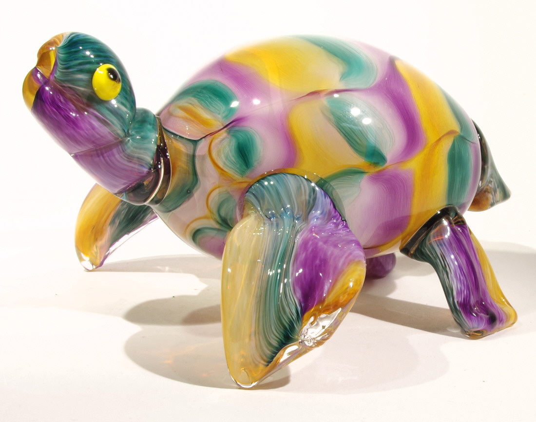 Art Glass Sea Turtle from Kela's...a glass gallery on Kauaii