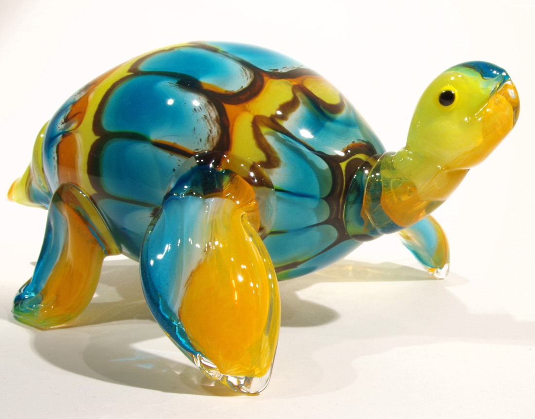 Art Glass Sea Turtle from Kela's...a glass gallery on Kauaii