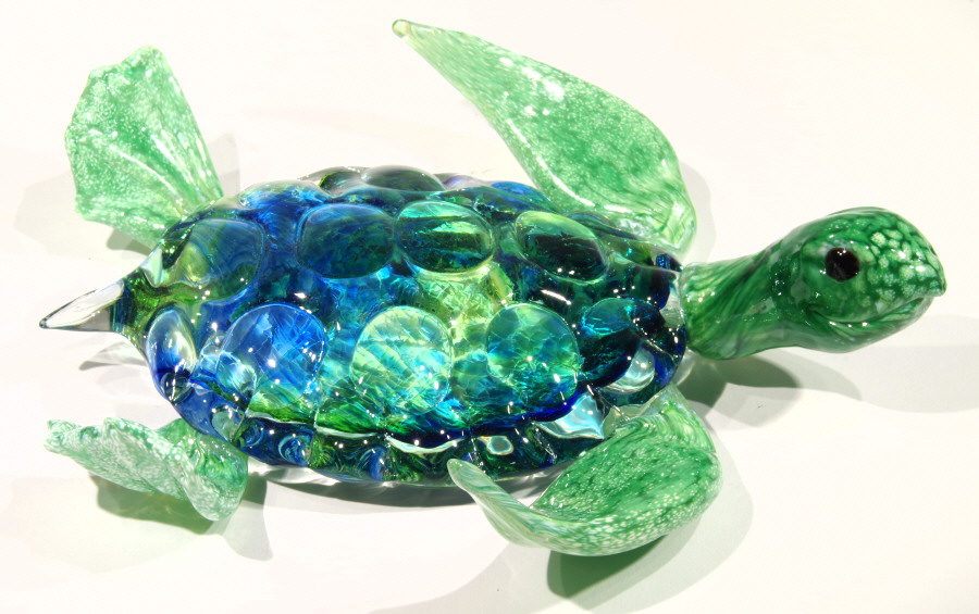 Art Glass SEA TURTLE from Kela's...a glass gallery on Kauaii