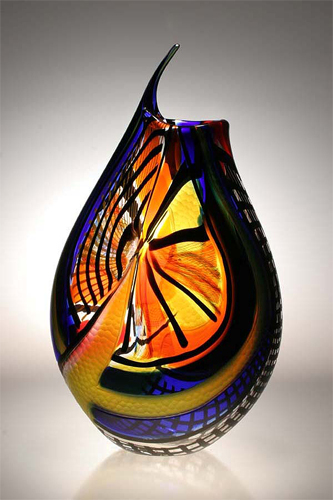 Art Glass Sculpture by Afro Celotto from Kela's...a glass gallery on Kauai