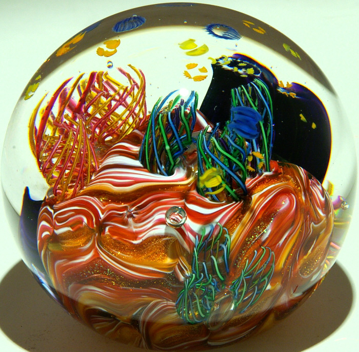 Art Glass Paperweight From Kela S A Glass Gallery On Kauaii